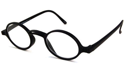 Asset Eyewear Budget Readers Reading Glasses - Round Black / R333 ROUND BLACK +2.25