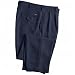 Cuffed Pants - Tehama pleat textured cuffed pants navy 32w 32l
