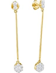 0.50CTW DIAMOND FASHION EARRINGS