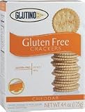 Glutino Gluten Free Crackers Cheddar -- 4.4 oz