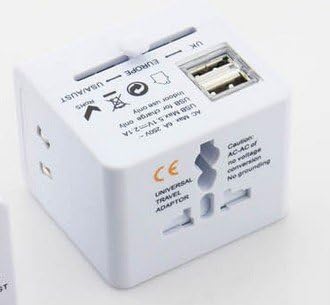 Newdigi® Universal World-wide Travel Adapter with USB Port(built-in Dual Usb)