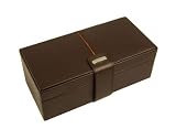 Dulwich Brown & Orange Park Lane Watch & Cufflink Box