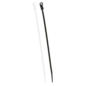 100pc Pro-Grade 8" Mountable Cable Ties - 50 Lbs Tensile Strength - Taiwan: Home Improvement