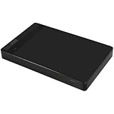 USB 3.0 Hard Drive Enclosure, TechMatte Easy-Slide Hard Drive Enclosure/External Storage Compartment (Black) for use with 7mm/9.5mm 2.5-inch SATA HDD/SSD