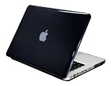 Kuzy - BLACK Crystal 13inch Hard Case Cover for NEW Macbook PRO 13.3" (A1278 with or without Thunderbolt) Aluminum Unibody.