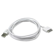 Fosmon Extra Long 6 Foot (6ft) Apple iPhone / iPod Charge and Sync Cable, Double the Length of the Standard Cord