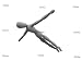 31BiszzJtVL. SL75  Skater Im Sprung Wall Decal   12W x 18H Removable Graphic