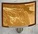 Niagara Falls Porcelain Garden Lithophane Night Light (NEW)