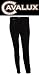 CAVALUX Reithose für Damen, Teilbesatz, schwarz, Größe: 36