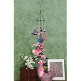 20 Inch Vibrant Garden Home Dcor Metal Wind Chimes - Dress,Shoe,Purse by ezshoponline