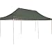 Sporting Goods : ShelterLogic 10x20 Straight Leg Popup Canopy with Roller Bag (Green)