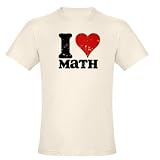 I Love Math Organic Cotton Tee