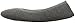 isotoner Women's Heathered Jersey Knit Jillian Ballerina Slipper with All Around Memory Foam for Indoor Comfort