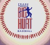 Frank Thomas Big Hurt Baseball (Sega Game Gear)