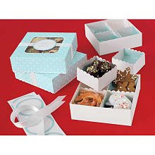 Martha Stewart Crafts Holiday Winter Wonderland Compartment Treat Box