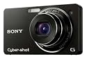 Sony DSC-WX1 Digitalkamera (10 Megapixel, 5-fach opt. Zoom, 2,7" Display, 24mm Weitwinkel, Dämmerungsmodus) schwarz