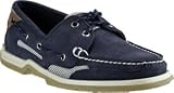 Sebago Womens Clovehitch Indigo Nubuck/Brown Boat