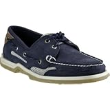 Sebago Ladies Clovehitch Indigo Nubuck Brown Boat by Sebago