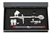 Master G233-SET Multi-Purpose Precision Dual-Action Gravity Feed Airbrush Pro Kit with a 6 Inch Air Hose