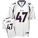 John Lynch Denver Broncos Replica Youth White Jersey - Youth-S