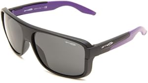 Arnette Men's Glory Daze Sport Sunglasses,Black Frame/Grey Lens,One Size