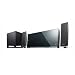 Sony BDV-F500 2.1 3D Blu-ray Heimkinosystem (HDMI, iPhone / iPodTouch fernbedienbar, WLAN ready, 350 Watt) schwarz