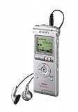 Sony ICD-UX200 Digital Voice Recorder with Built-In Stereo Microphone (Silver)