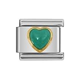Zoppini Green Heart Link