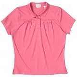 Izod g girls coolfx interlock polo orchid lg