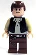 Han Solo (Black Vest, LF) - LEGO Star Wars Minifigure Han Solo (Black Vest, LF) - LEGO Star Wars Minifigure