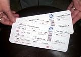 LOST Kate Evangeline Lilly Plane Tickets Props