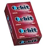 Orbit-Wrigley's Sugarfree Gum, 12/14ct Packs, Cinnamint