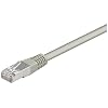 LogiLink Patch Cat 5e FTP abgeschirmtes Netzwerkkabel 1m / Stecker 2x RJ45 geschirmt