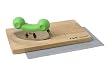 Furi Rachael Ray Froggy Double-Bladed Mezzaluna with Wooden Cutting Board and Non-Slip Mat