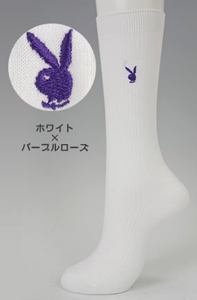 （プレイボーイ）PLAY BOY スクールソックス28cm丈 3722-642