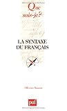 Revue Presses Universitaires de France - PUF  / La syntaxe du français