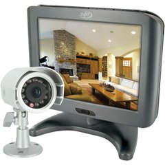 SVAT ClearVu5 Compact Security System with 8.5" LCD Monitor and Hi-Res Indoor/Outdoor Night Vision CCD Camera