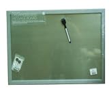 Magnettafel Memoboard mit Stift, kleinem Schwamm und 2 Magnete. 60x40 cm