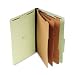 Office Products : Eight Section Pressboard Classification Folder, Legal Size, Green (UNV10296) Category: Classification Folders