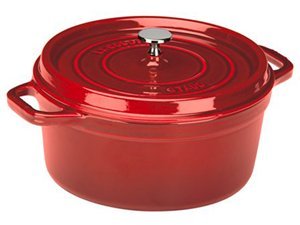 Staub Cherry Round Dutch Oven 6.25-qt.