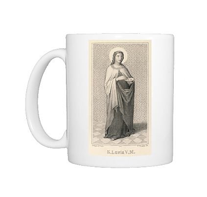 Photo Mugs of Santa Lucia from Mary Evans
