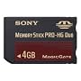 Sony MS-EX4G 4GB Memory Stick Pro-HG Duo
