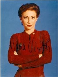 Nana Visitor autographed 8x10 Photo (Star Trek Deep Space Nine)