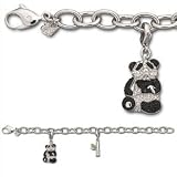 Panda Charm Bracelet - -