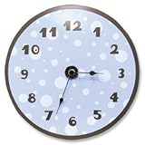 Blue Brown Clock