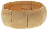 White Bone Rounded Bracelet