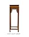 Chinese Rosewood Square Tall Plant Stand Ass796