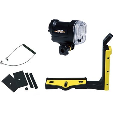 Sea and Sea YS-01 Underwater Lighting Strobe Package with Grip Stay S Beam Angle of 100? x 100? 19 Sec Recycle Time with NiMH Batteries