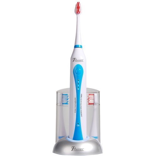 Rechargeable Toothbrush w/ 12 BONUS Brush Heads