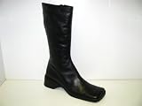 Women's Italian Leather Boot, Fleece Lined, Made In Italy